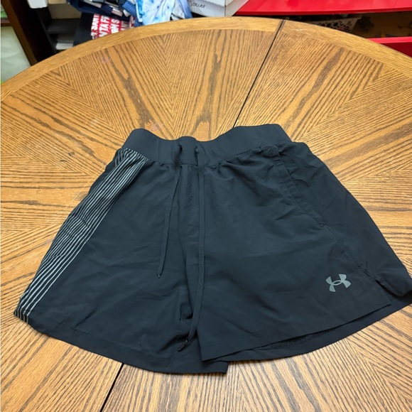 Under Armour Pants - Under Armour Women's Black and Gray Athletic Shorts